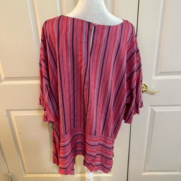 NWT ANA A New Approach pink striped tunic, XL - Picture 4 of 5
